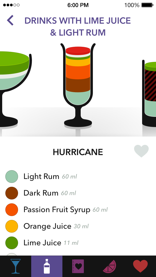 Lush Mixed Drinks App - 